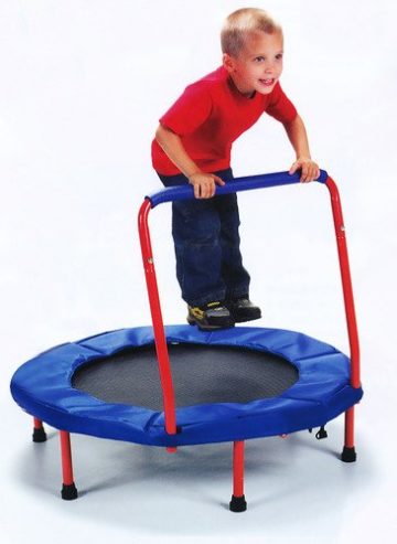 The Original Toy Company Fold & Go Trampoline