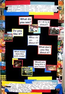 think critically about art