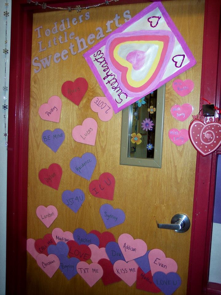 Toddler Little Sweathearts Valentines Day Door Display Decorations