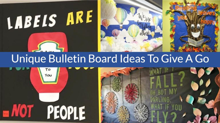 Super Creative and Unique Bulletin Board Ideas