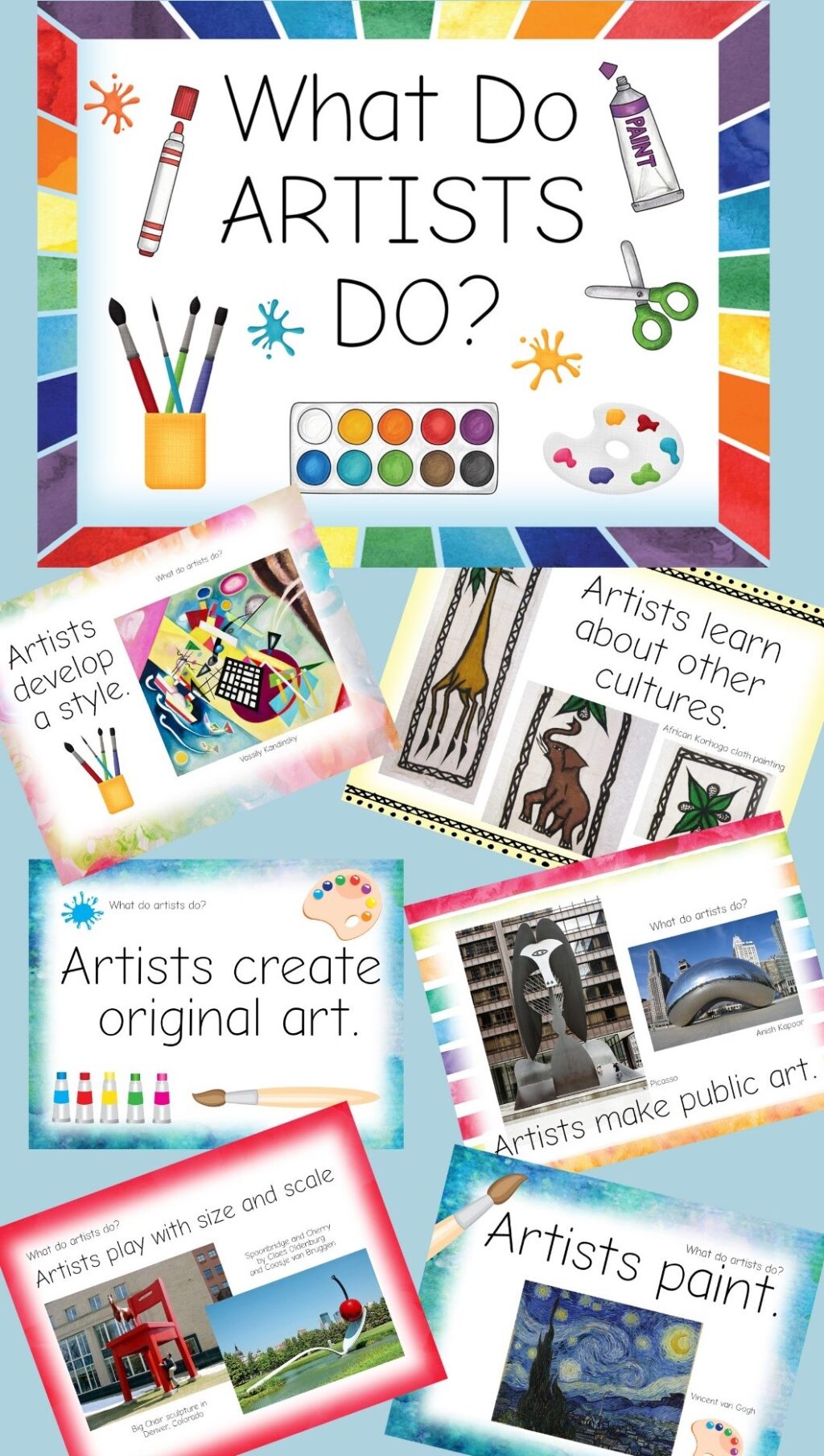 what do artists do