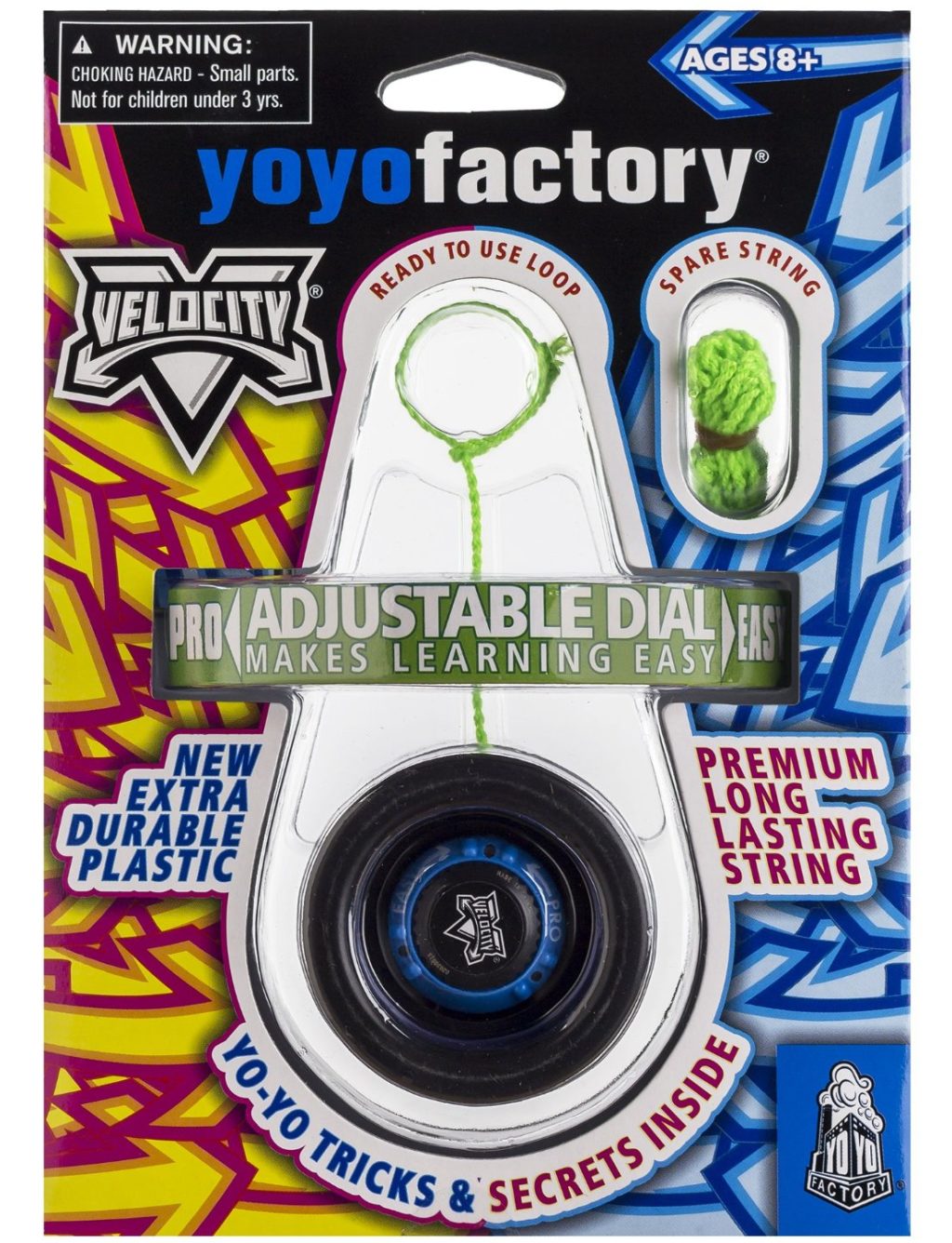 YoYoFactory Velocity Responsive & Unresponsive Adjustable Yoyo