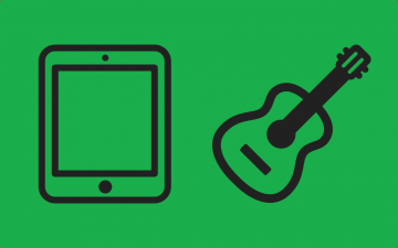 21st Century Music Lesson – Performing with iPads and Drumline