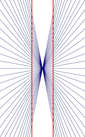 Image of Hering Optical Illusion